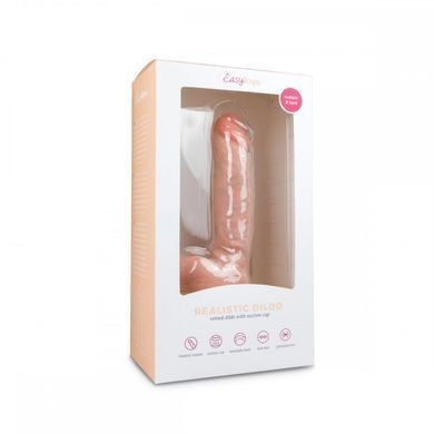 Фалоімітатор&nbsp;EasyToys Realistic&nbsp;Dildo&nbsp;-&nbsp;22,5cm&nbsp;БІЖОВИЙ