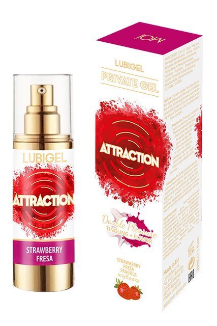 Рідкий вібратор MAI LUBIGEL LIQUID VIBRATOR STRAWBERRY