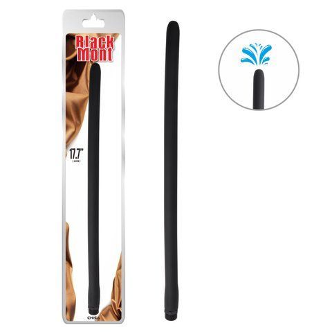 Насадка для анального душа-Chisa Black Mont Ultra Douche Tube, 45см