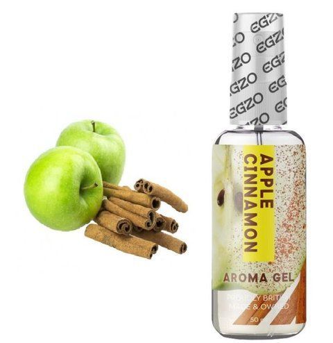 Їстівний гель-лубрикант EGZO Aroma Gel Apple Cinnamon яблуко з корицею, 50 мл