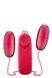 Віброяйце подвійне DOUBLE POP EGGS CERISE