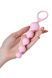Набор анальных бус Satisfyer Beads Colored, силикон , макс. диаметр 3,3см и 3,5см, Розовый/синий