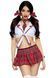 Leg Avenue Miss Prep School M/L Red