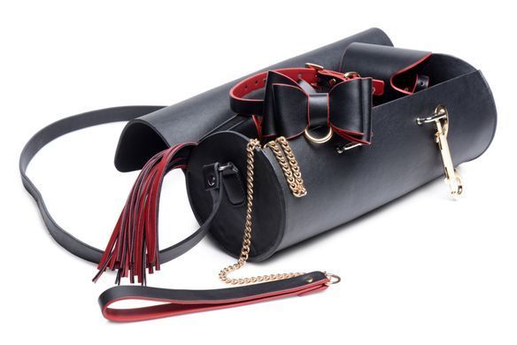 Набор БДСМ с дорожной сумкой Master Series: Bow &mdash; Luxury BDSM Set With Travel Bag, 11 предметов