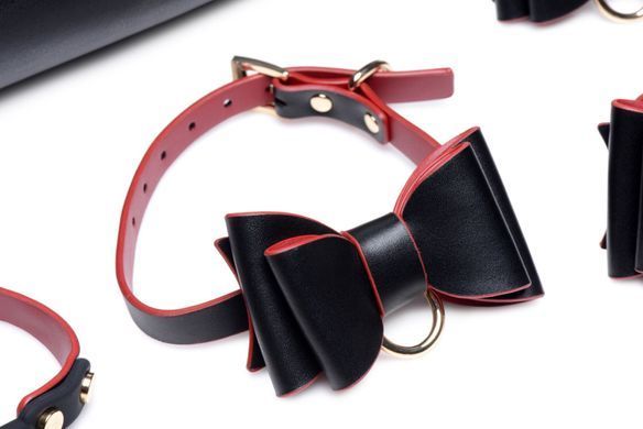 Набор БДСМ с дорожной сумкой Master Series: Bow &mdash; Luxury BDSM Set With Travel Bag, 11 предметов