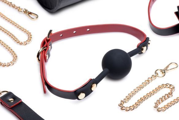 Набор БДСМ с дорожной сумкой Master Series: Bow &mdash; Luxury BDSM Set With Travel Bag, 11 предметов