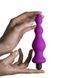 Анальна пробка з вібрацією Adrien Lastic Bullet Amuse Purple, макс. діаметр 3,9 см, Фиолетовый