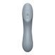Вакуумний стимулятор з вібрацією Satisfyer Curvy Trinity 3 BlueGrey
