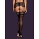 Чулки Obsessive Chiccanta stockings black S/M