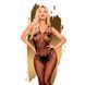Бодистокинг с доступом к попке Penthouse - Dirty mind black XL, Черный