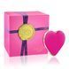 Вибратор-сердечко Rianne S: Heart Vibe Rose, 10 режимов работы, медицинский силикон