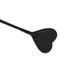 Шлепалка-сердце Liebe Seele Black Organosilicon Riding Crop, экокожа
