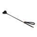 Шлепалка-сердце Liebe Seele Black Organosilicon Riding Crop, экокожа