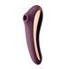 Вакуумний стимулятор з вібрацією Satisfyer Dual Kiss Wine Red