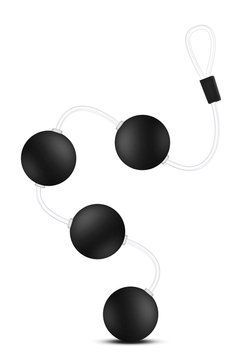 Анальні кульки Blush Anal Adventures Pleasure Balls-Black
