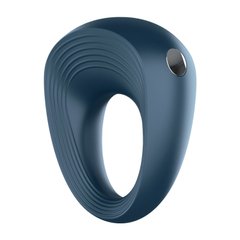 Ерекційне віброкільце Satisfyer Power Ring, класична форма, перезаряджуване, потужне, Синий