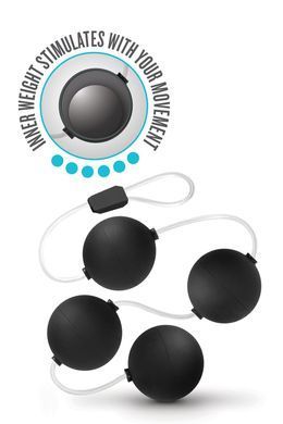 Анальные&nbsp;шарики&nbsp;Blush&nbsp;Anal&nbsp;Adventures&nbsp;Pleasure&nbsp;Balls&nbsp;-&nbsp;Black