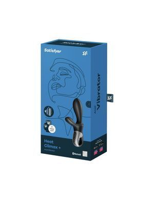 Універсальний смарт вібратор з підігрівом Satisfyer Heat Climax +