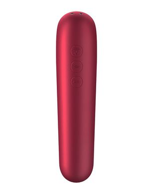 Смарт вибратор и вакуумный стимулятор 2-в-1 Satisfyer Dual Love Pink