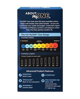 Презервативы MyONE Super Snug 10 шт, картонная коробка