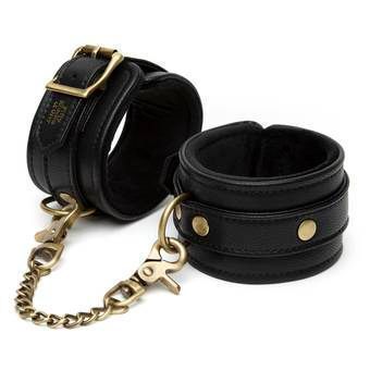Поножі з еко-шкіри Fifty Shades of Grey Bound to You Faux Leather Ankle Cuffs, Черный