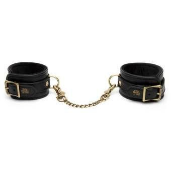 Поножі з еко-шкіри Fifty Shades of Grey Bound to You Faux Leather Ankle Cuffs, Черный