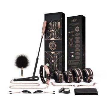Шикарный набор для BDSM Rosy Gold &ndash; Nouveau BDSM set, 9 аксессуаров