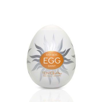 Мастурбатор яйце Tenga Egg Shiny (Сонячний), Білий