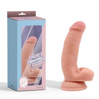 Фалоімітатор рідкий силікон Pure Naturally 6.9 Chisa
