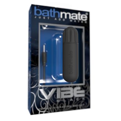 Вибропуля Bathmate Vibe Bullet Black, глубокая мощная вибрация, Черный