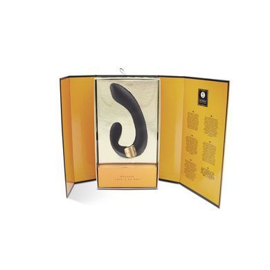 Вибратор-кролик Shunga Miyo Black, Черный