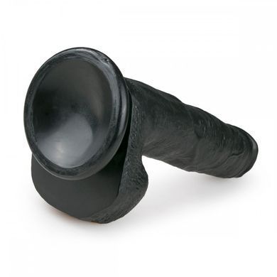 Фалоімітатор&nbsp;EasyToys Realistic&nbsp;Dildo&nbsp;-&nbsp;22,5cm&nbsp;ЧОРНИЙ