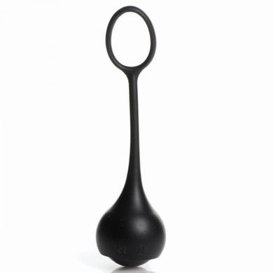 Силіконова підвіска для пеніса Cock Dangler з грузиками &ndash; чорна, Cock Dangler Siliconen Penishanger