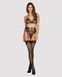Комплект Obsessive UNIQUELLA THREE PIECES SET S / M