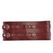 Шкіряний пояс для бондажу Liebe Seele Wine Red Waist Cuff, M Size