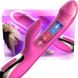 Вибратор-пульсатор Leten Automatical Thrusting Vibrator с подогревом, перезаряжаемый, 10 режимов, Розовый