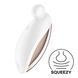 Вибратор для наружной стимуляции Satisfyer Spot On 2 White, очень мощный, гибкий отросток