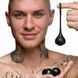 Силіконова підвіска для пеніса Cock Dangler з грузиками &ndash; чорна, Cock Dangler Siliconen Penishanger