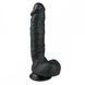 Фалоімітатор&nbsp;EasyToys Realistic&nbsp;Dildo&nbsp;-&nbsp;22,5cm&nbsp;ЧОРНИЙ