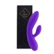 Гибкий вибратор кролик с двумя моторами FeelzToys Lea Rabbit Vibrator Medium Purple