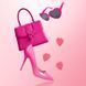 Вибратор-сердечко Rianne S: Heart Vibe Coral, 10 режимов работы, медицинский силикон
