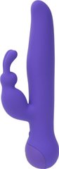 Вібратор-кролик з сенсорним управлінням і ротацією Touch by SWAN - Duo Purple, глибока вібрація, Фиолетовый