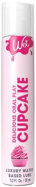Лубрикант на водній основі Wet Oral Play Cupcake (30 мл), їстівний, без цукру