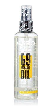 Органическое массажное масло с возбуждающим эффектом EGZO Expert - Citrus, 100 мл