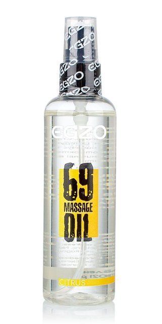 Органическое массажное масло с возбуждающим эффектом EGZO Expert - Citrus, 100 мл