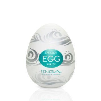 Мастурбатор яйце Tenga Egg Surfer (Серфер), Білий