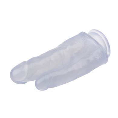 CH31250 Фаллоимитатор&nbsp;двойной&nbsp;на&nbsp;присоске&nbsp;Chisa Hi-Rubber&nbsp;7.9