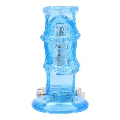 Насадка Chisa-GK Power Dual Vibrating Cock Cage Blue