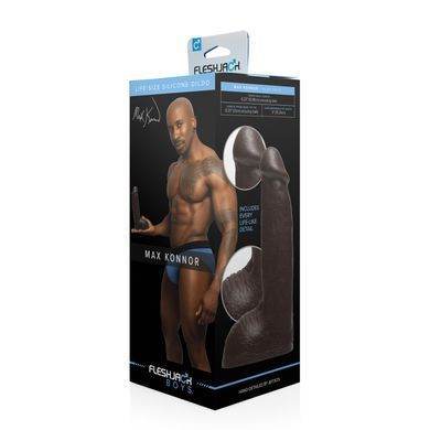 Фаллоимитатор Fleshjack Boys: Max Konnor Dildo, по слепку пениса порноактера