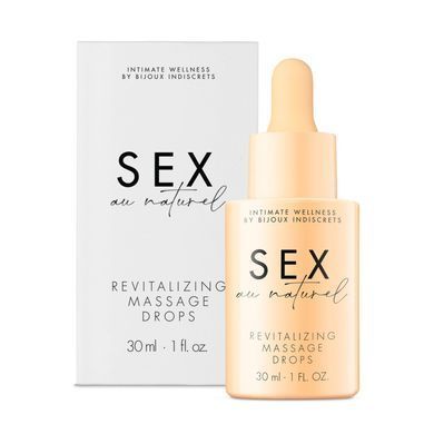 Восстанавливающие капли для интимного массажа Bijoux Indiscrets Sex au Naturel &mdash; Revitalizing Intima